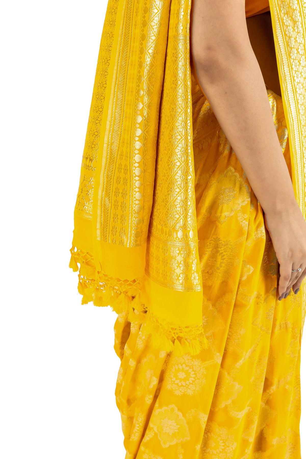 Pitambari saree