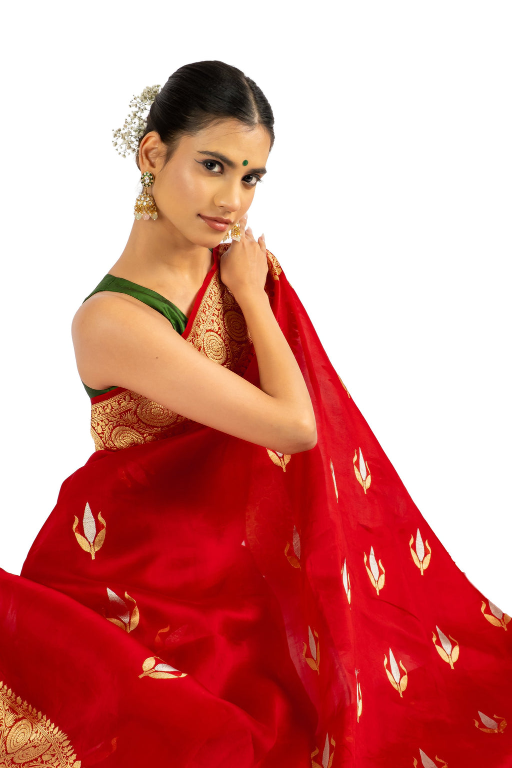 Sindoor saree