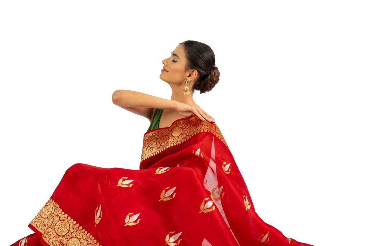 Sindoor saree