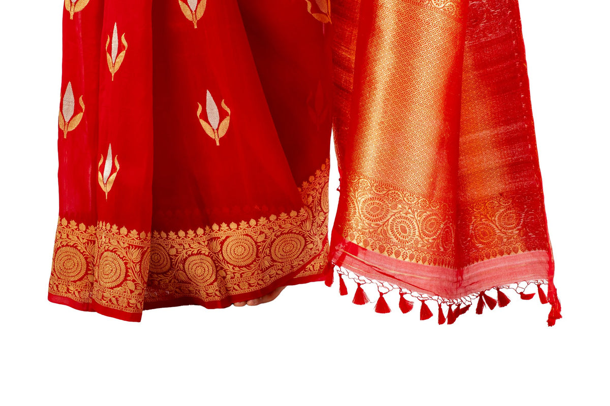 Sindoor saree