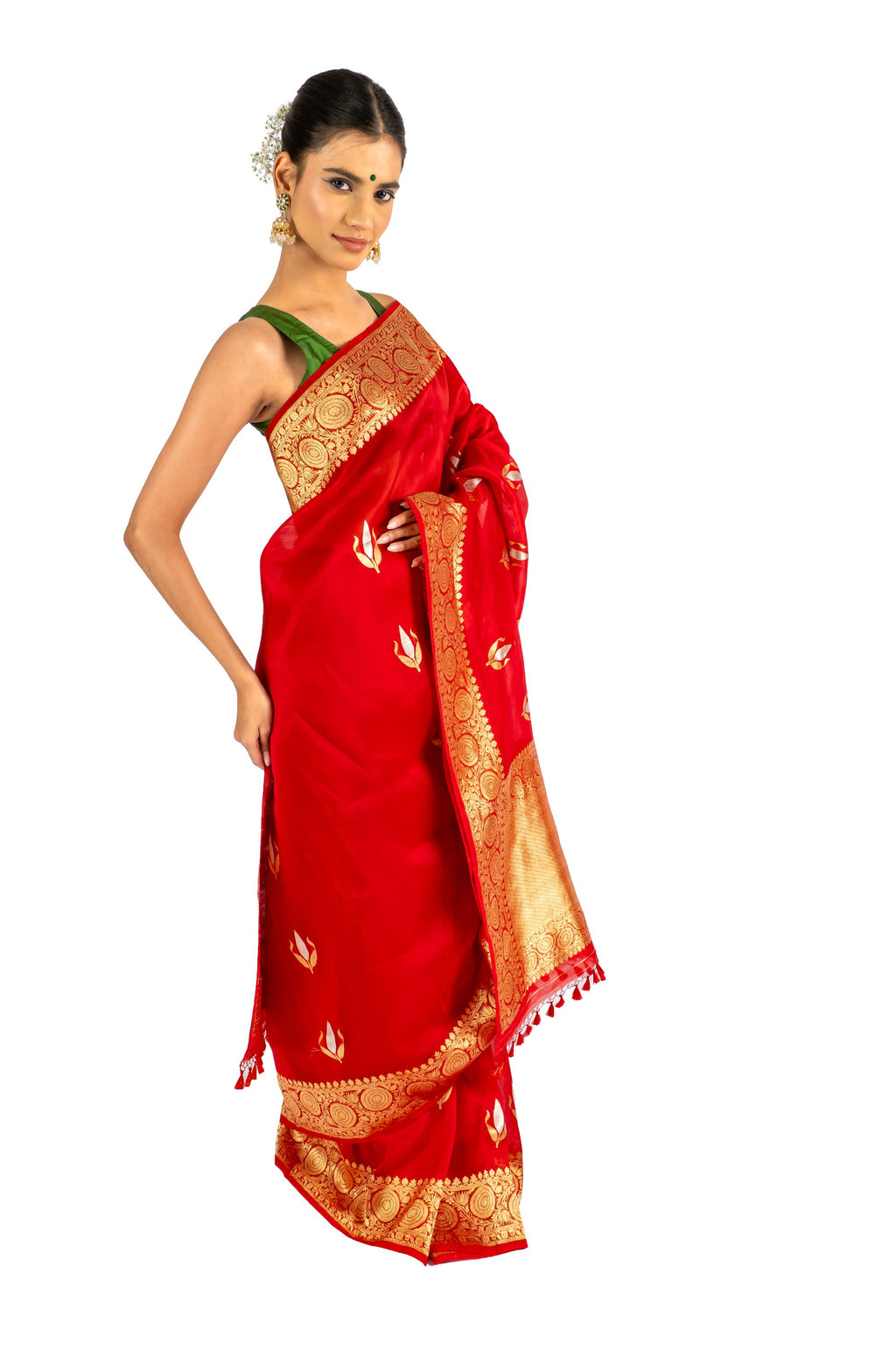 Sindoor saree