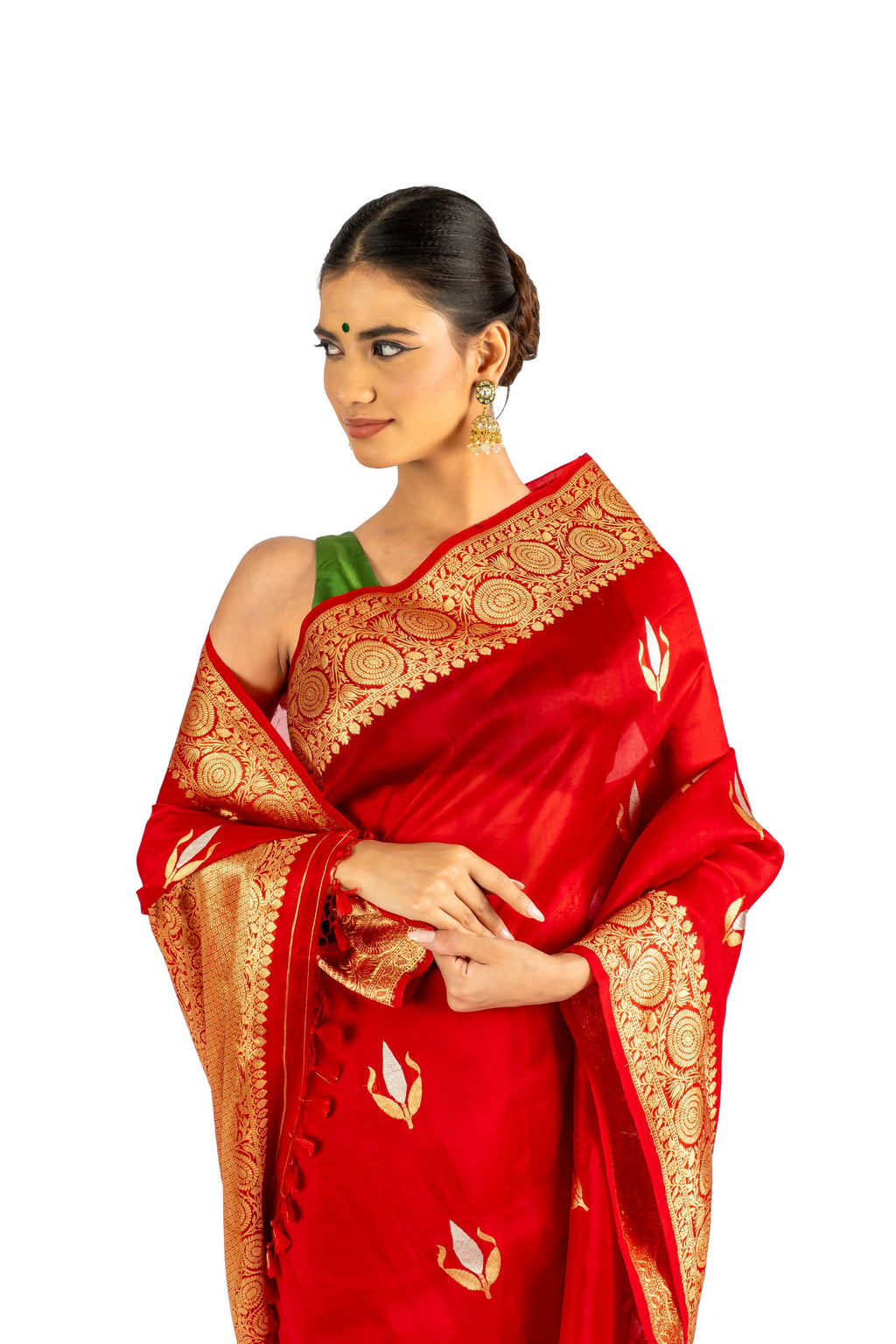 Sindoor saree